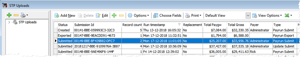 STP Full File Replacement