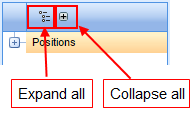 Expand/Collapse icons