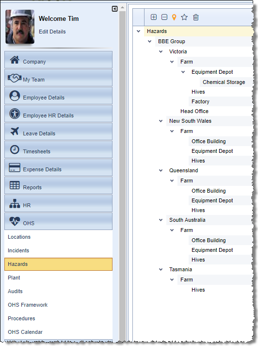 Tree Navigator for a Sub Node